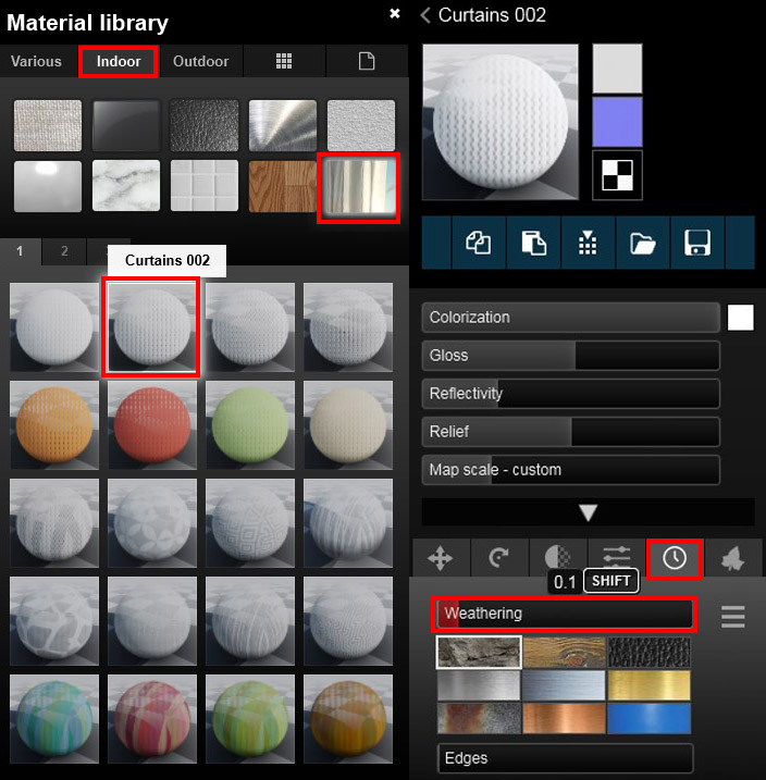 Curatain Material01